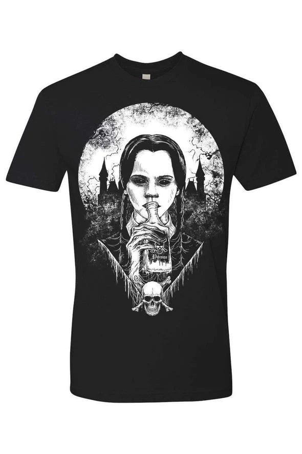 Wednesday Addams Poison Tee [Multiple Styles Available]