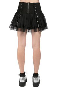 Thumbnail for Lolita Tutu Skirt [Black/Black]