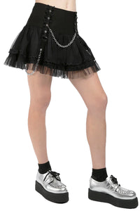 Lolita Tutu Skirt [Black/Black]