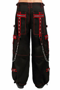 Tripp Crazy Piper Pants [Black/Red]