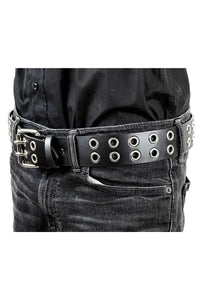 Punk AF Metal Eyelet Belt