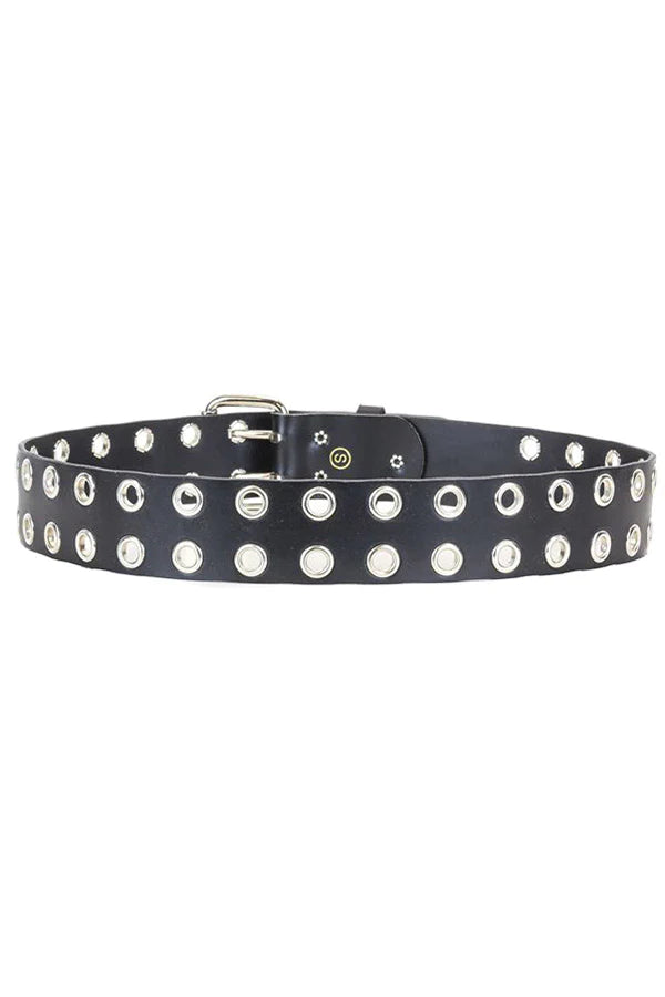 Punk AF Metal Eyelet Belt