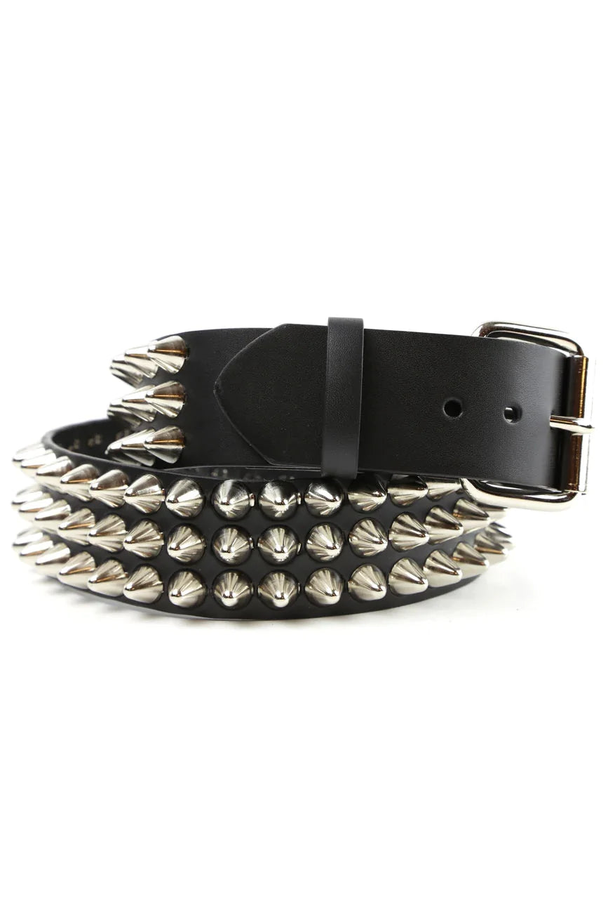 Chaos Cone Stud Belt [3 Rows]