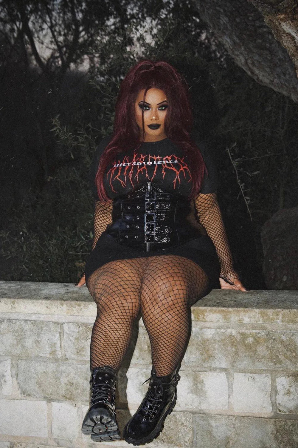 Fishnet Tights [Plus Size]