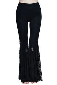 Vampiren Gothic Bell Bottoms