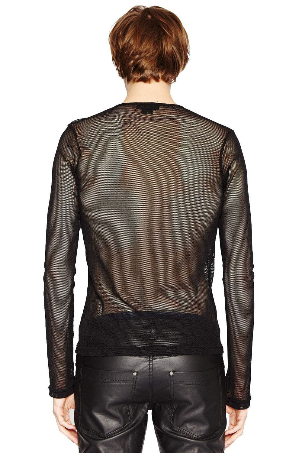 Tripp Fishnet Shirt [Black]