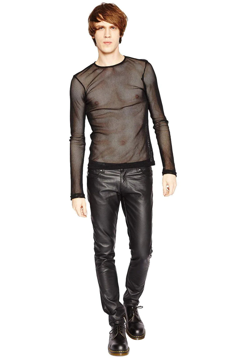 Tripp Fishnet Shirt [Black]