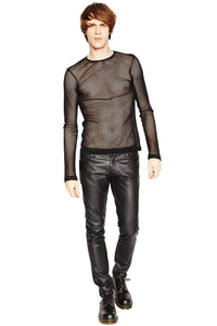 Tripp Fishnet Shirt [Black]