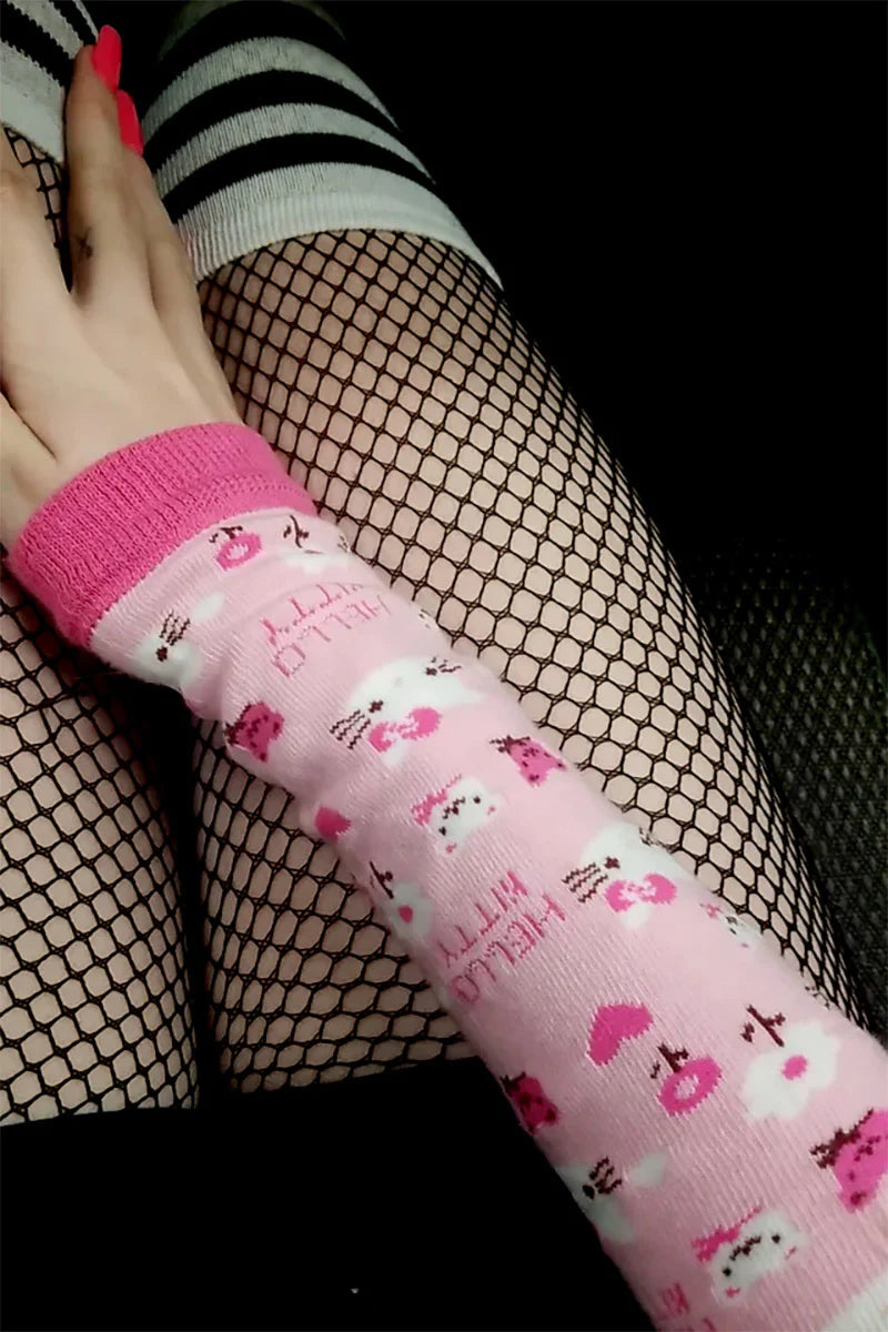 Too Kawaii to Die Arm Warmers