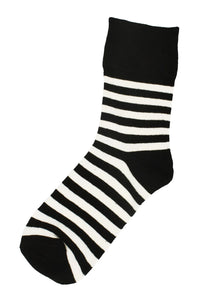 Thumbnail for Striped Socks [Black/White]