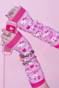 Thumbnail for Too Kawaii to Die Arm Warmers