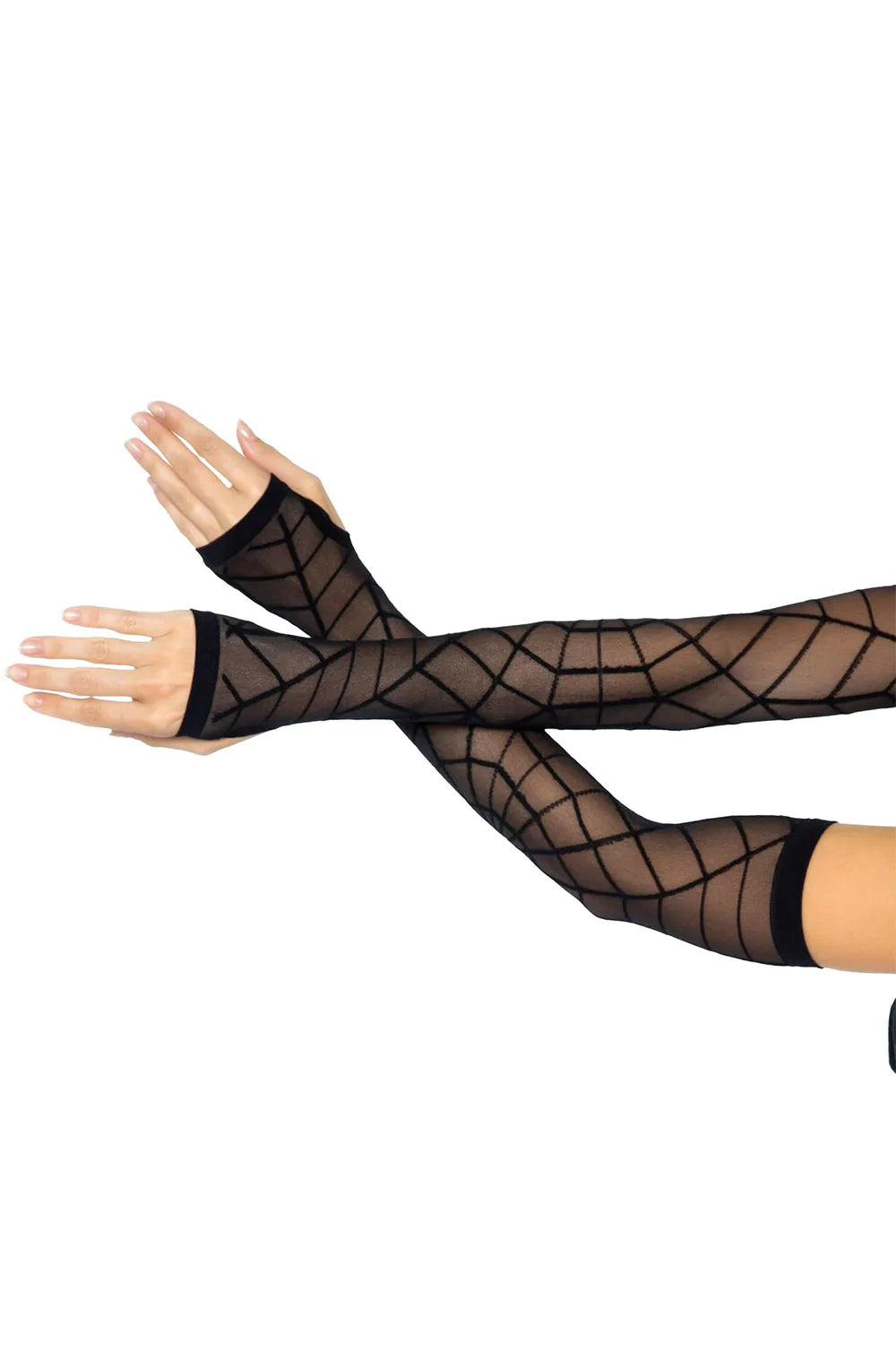 Cobweb Creeps Spiderweb Armwarmers