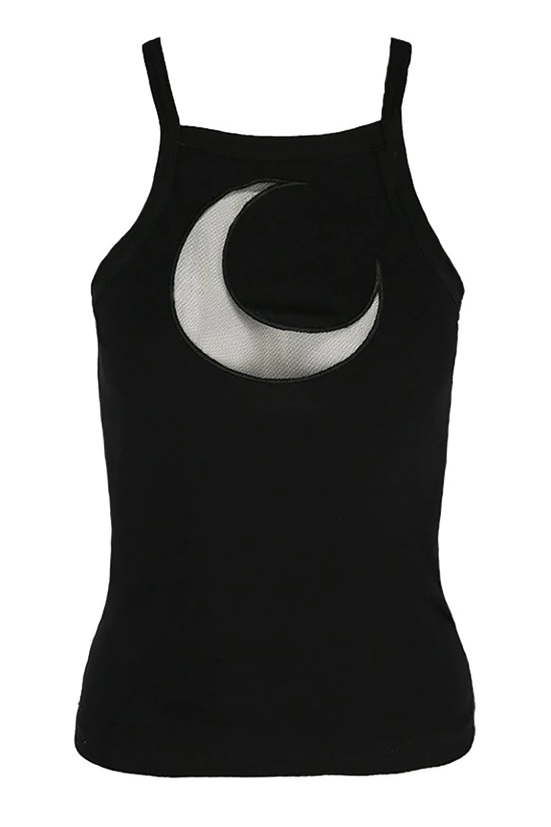 Mesh Moon Tank Top