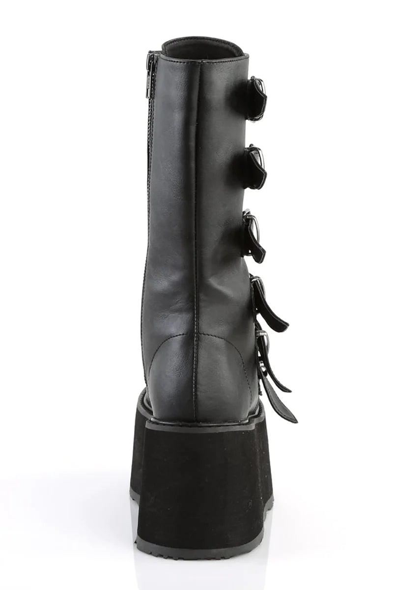 Buckled Bondage Boots [DAMNED-225]