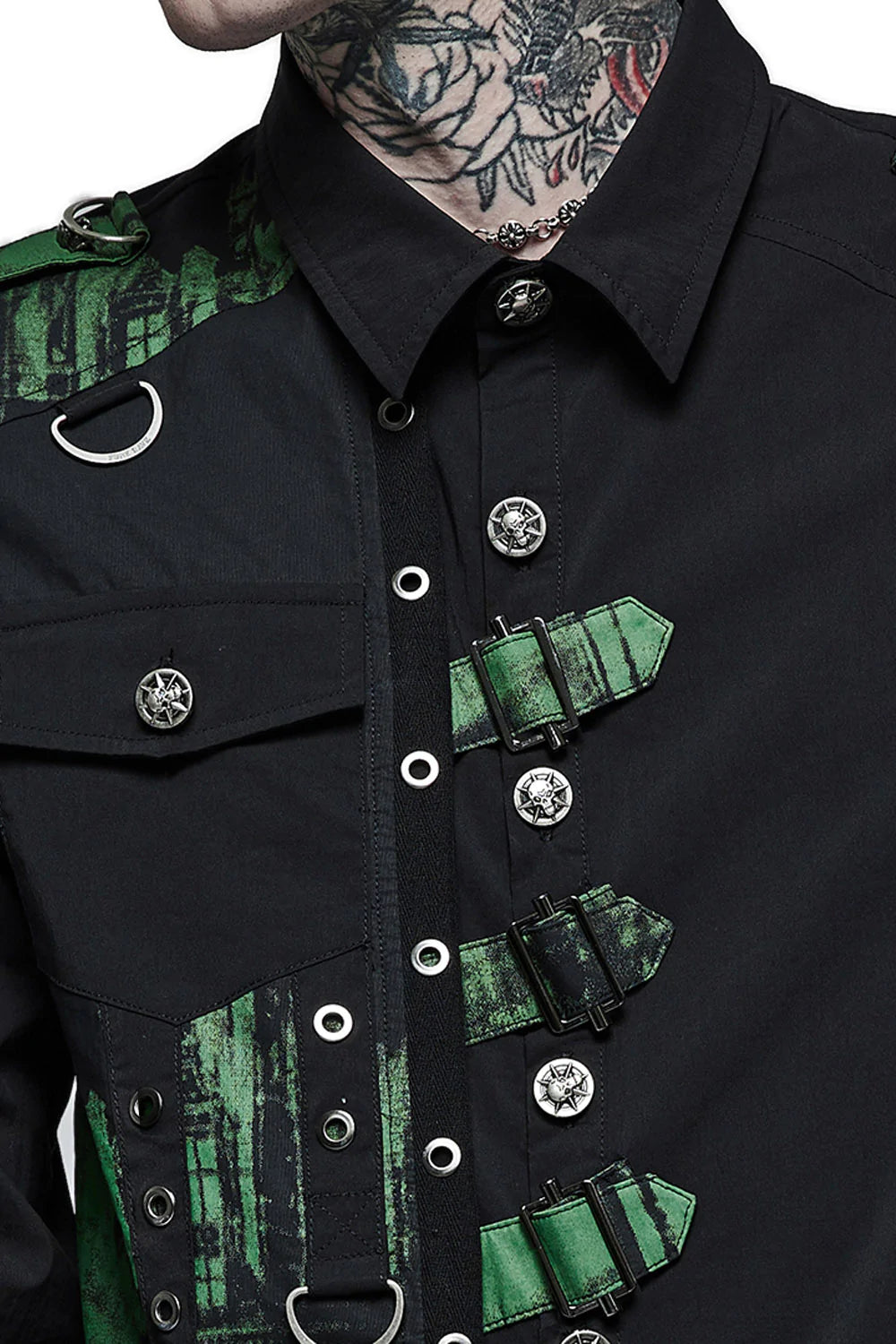 Menace Button Down Tee