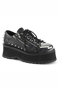 Thumbnail for Crypt Curious Platform Sneakers [GRAVEDIGGER-04 Oxfords]