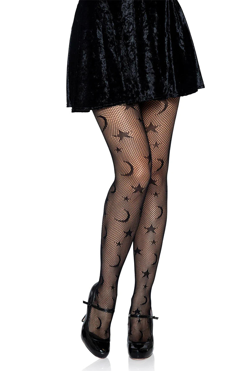 Celestial Net Tights