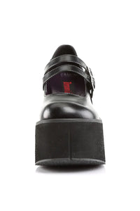 Thumbnail for Killer KERA-08 Platform Mary Janes [Black Vegan Leather]