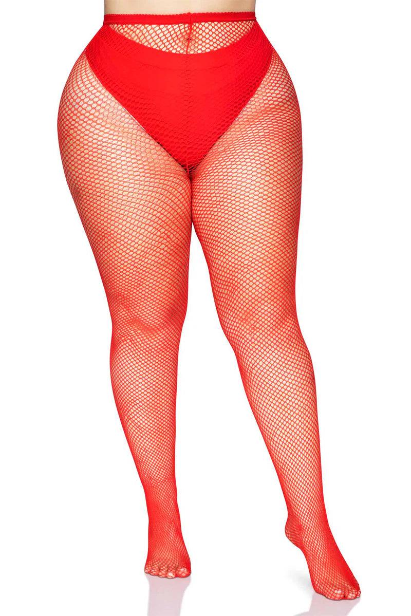 Fishnet Tights [Plus Size]