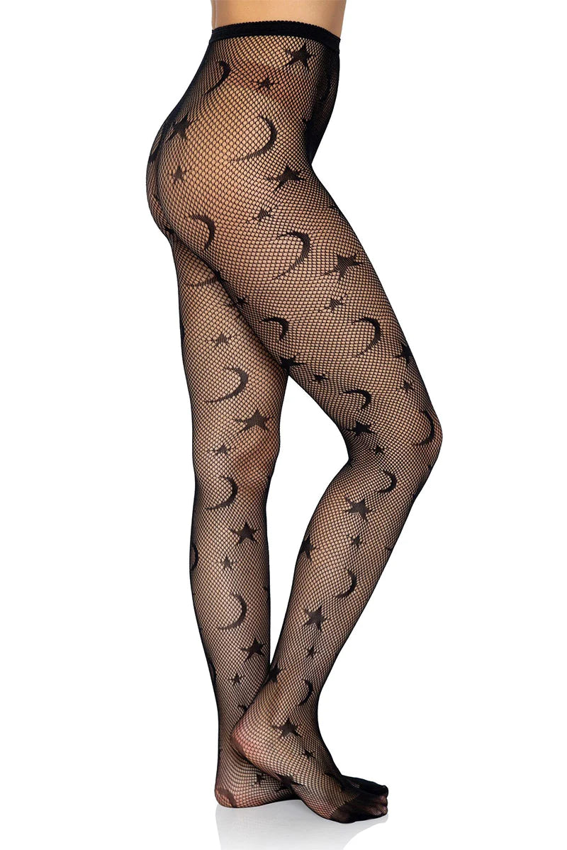 Celestial Net Tights