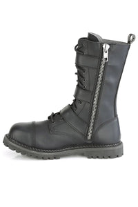 Thumbnail for Lead the RIOT-12 Boots [Black Vegan Leather]