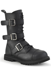 Thumbnail for Lead the RIOT-12 Boots [Black Vegan Leather]