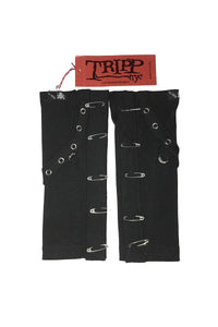 Thumbnail for Tripp NYC Safety Pin Goth Arm Warmers