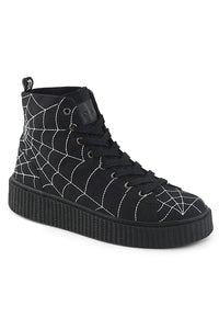 Thumbnail for Arachnophobia Creeper Sneakers [SNEEKER-250 High Tops]