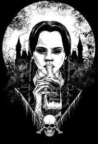 Thumbnail for Wednesday Addams Poison Tee [Multiple Styles Available]