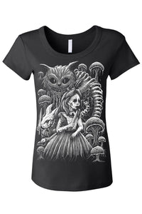 Thumbnail for Alice in Murderland Tee [Multiple Styles Available]